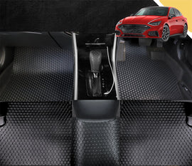 6D PRO Car Floor Mats for Hyundai Sonata 2021 - Current (Full Set)