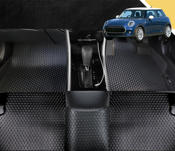 6D PRO Car Floor Mats for MINI Cooper 5-Door Hatch 2014 - 2024 (F55) (Full Set)