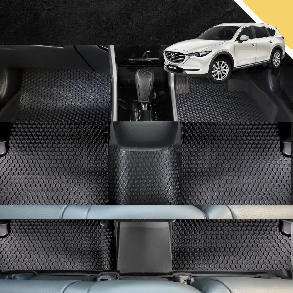 6D PRO Car Floor Mats for Mazda CX-8 2018 - Current (KG) (Ultimate Set)