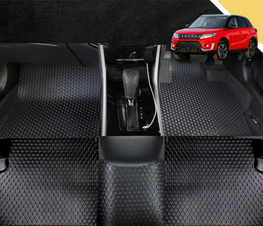 6D PRO Car Floor Mats for Suzuki Vitara 2015 - Current (LY) (Full Set)