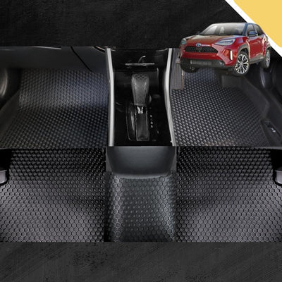 6D PRO Car Floor Mats for Toyota Yaris Cross 2020 - Current (Full Set)