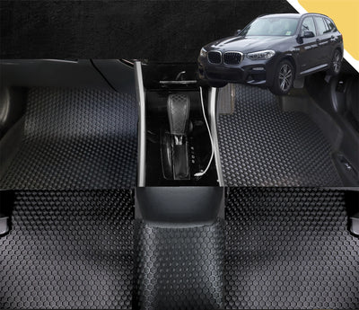 6D PRO Car Floor Mats for BMW X3 2018 - Current (G01) (Full Set)