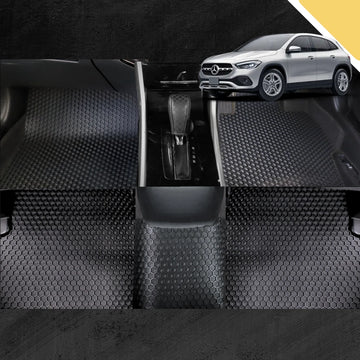 6D PRO Car Floor Mats for Mercedes-Benz GLA SUV 2020 - Current (H247) (Full Set)
