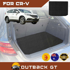 6D Diamond Car Boot Mat for Honda CR-V 2012 - 2017 RM  - Heavy Duty Carpet Liner