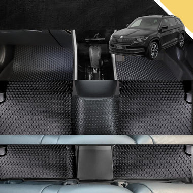 6D PRO Car Floor Mats for Skoda Kodiaq 2017 - Current NS (Ultimate Set)