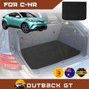 6D Diamond Car Boot Mat for Toyota C-HR 2017 - 2023 AX10, AX50, Facelift  - Heavy Duty Carpet Liner-1