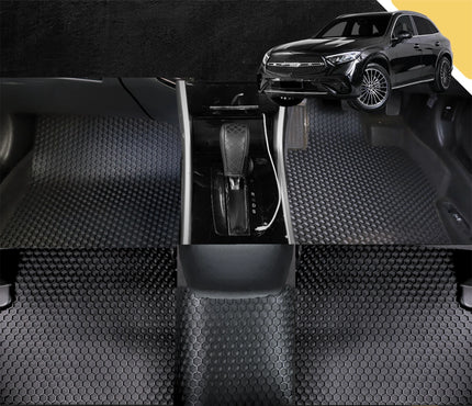 6D PRO Car Floor Mats for Mercedes-Benz GLC 2023 - Current (X254) (Full Set)