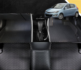 6D PRO Car Floor Mats for Hyundai i20 2008 - 2015 (PB/PBT) (Full Set)