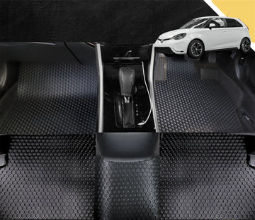 6D PRO Car Floor Mats for MG 3 2011 - 2024 (Full Set)