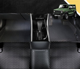 6D PRO Car Floor Mats for Suzuki Jimny 2018 - Current Auto (Full Set)