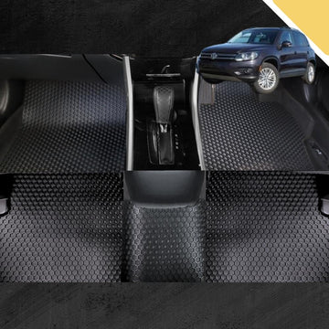 6D PRO Car Floor Mats for VolksWagen Tiguan 2008 - 2016 (Full Set)