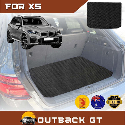6D Diamond Car Boot Mat for BMW X5 2018 - Current (G05)  - Heavy Duty Carpet Liner