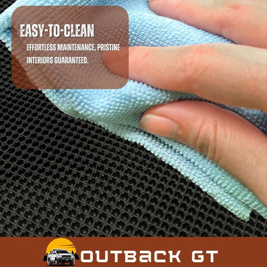 6D Diamond Car Boot Mat for Mazda 6 2002 - 2008 GG, GH, GY, GH1 (Hatch) - Heavy Duty Carpet Liner - 0
