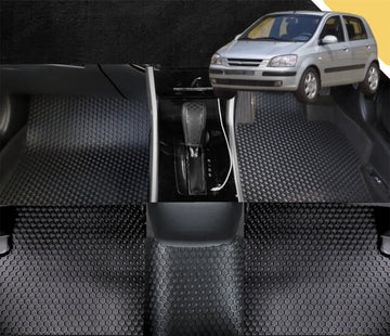 6D PRO Car Floor Mats for Hyundai Getz 2002 - 2011 TB (Full Set)