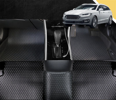 6D PRO Car Floor Mats for Ford Mondeo 2015 - 2019 (MD/MK5) (Full Set)