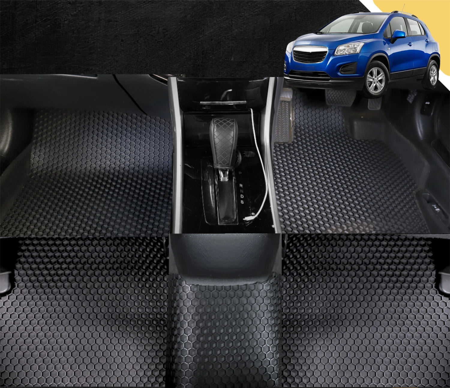6D PRO Car Floor Mats for Holden Trax 2013 - 2020 TJ (Full Set)