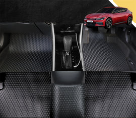 6D PRO Car Floor Mats for Kia EV6 2022 - Current (Full Set)