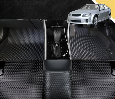 6D PRO Car Floor Mats for Holden Commodore 2007 - 2013 (VE) (Full Set)
