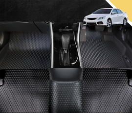 6D PRO Car Floor Mats for Toyota Camry 2012 - 2017 (XV50) (Full Set)