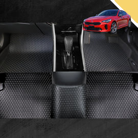 6D PRO Car Floor Mats for Kia Stinger 2017 - Current CK (Full Set)