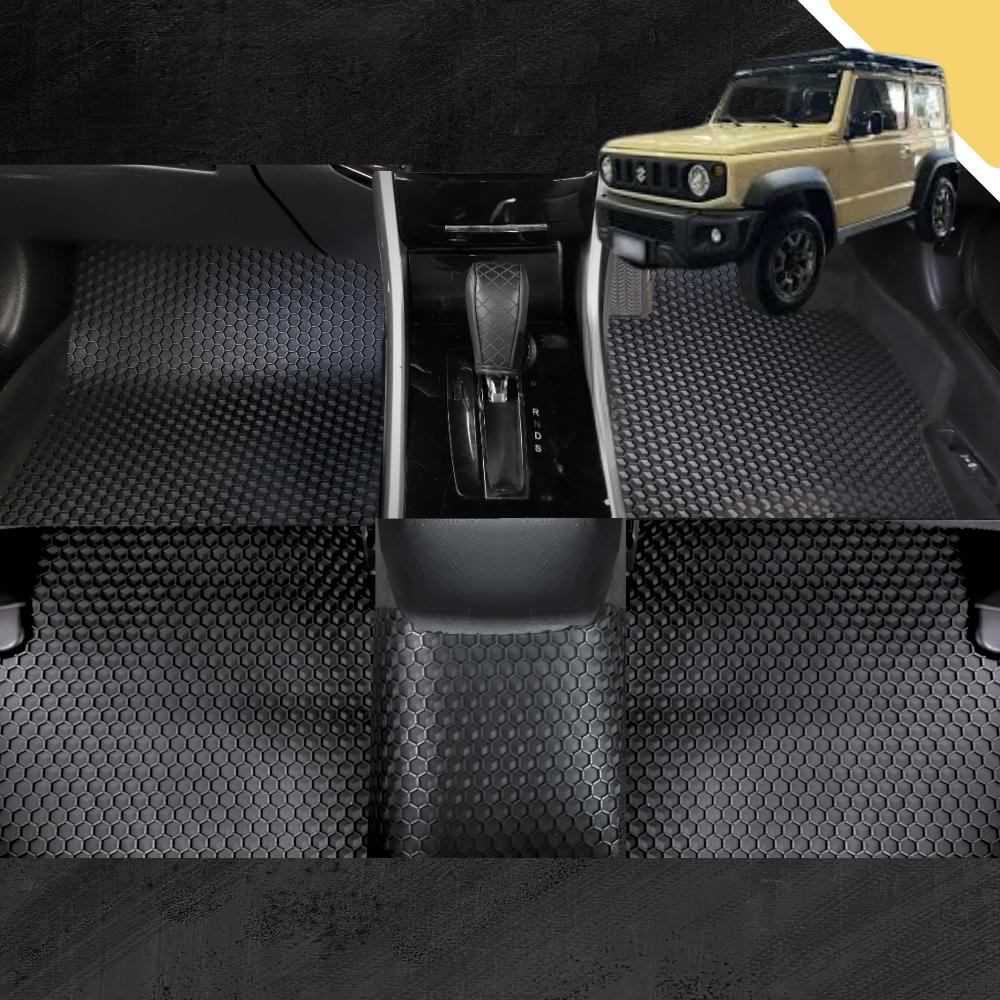 6D PRO Car Floor Mats for Suzuki Jimny XL Manual 2023 - Current (GLX) (Full Set)