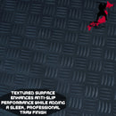 Black Samurai UTE Tub Mat Tray Liner for Toyota Hilux Double Cab 2015 - Current - Black-2