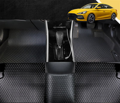 6D PRO Car Floor Mats for MG 5 2023 - Current (Vibe, Essence) (Full Set)