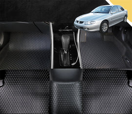 6D PRO Car Floor Mats for Holden Commodore 1997 - 2006 (VT VX VY VZ) (Full Set)