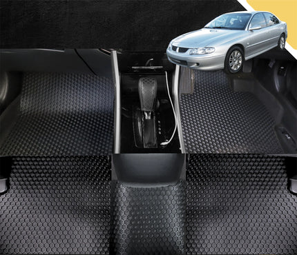 6D PRO Car Floor Mats for Holden Commodore 1997 - 2006 (VT VX VY VZ) (Full Set)