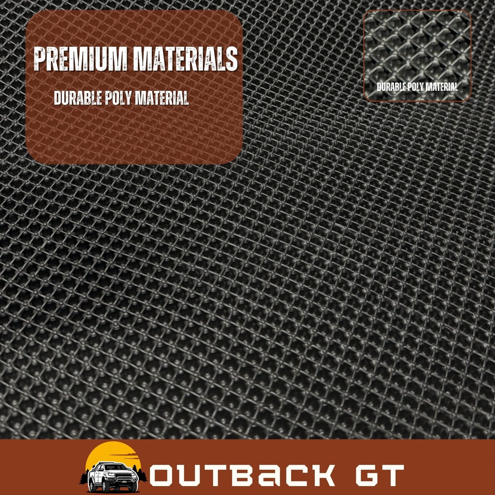 6D Diamond Car Boot Mat for Mazda CX-30 2019 - Current (DM)  - Heavy Duty Carpet Liner