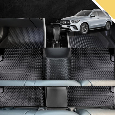 6D PRO Car Floor Mats for Mercedes-Benz GLE-Class 2020 - Current SUV (W167/V167) (Ultimate Set)